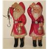 Image 1 : CELLULOID SANTA ORNAMENTS