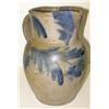 Image 4 : BLUE DEC. STONEWARE PITCHER