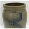 Image 2 : BLUE DEC. STONEWARE CROCK
