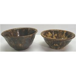 BROWN SPONGEWARE BOWLS