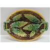 Image 1 : MAJOLICA HANDLED TRAY