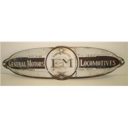 GENERAL MOTORS NAME PLATE
