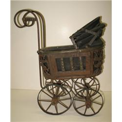 MINIATURE DOLL CARRIAGE