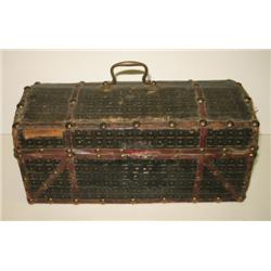 LEATHER DOCUMENT BOX