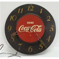 TIN COCA-COLA CLOCK
