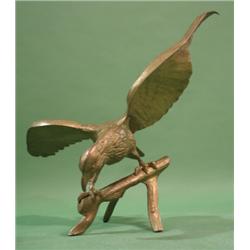BRASS EAGLE STATUE