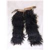 Image 1 : Kid Black Wooly Chaps- Buffalo- 28.5"L