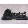 Image 1 : Marked "Stagecoach" By CM Russell Copyright ASB Bronze- 22"L X 9"H X 8.5"D