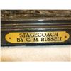 Image 3 : Marked "Stagecoach" By CM Russell Copyright ASB Bronze- 22"L X 9"H X 8.5"D
