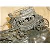 Image 9 : Marked "Stagecoach" By CM Russell Copyright ASB Bronze- 22"L X 9"H X 8.5"D