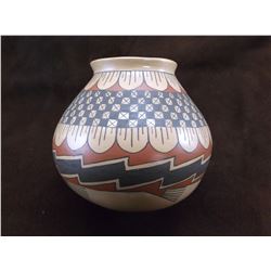 Marked Lupe Sandoval Casa Grande Pot- 7.5"H X 7.5"W