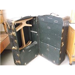 Antiques Salesman Trunk- 5 Drawer- 41"L X 22" X 22"D- Trunk #CD482