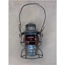 Marked The Adams & Westlake Co. Railroad Lantern- Marked UPRR