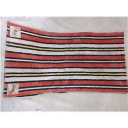 Vintage Navajo Blanket With 2 Roy Rogers Tags- 44"L X 23"W