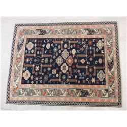 Wool Persian Rug- 53.5"L X 41.5"