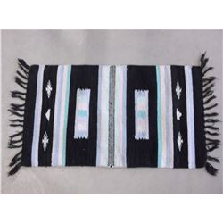Navajo Blanket- Fringed- 38"L X 19"W