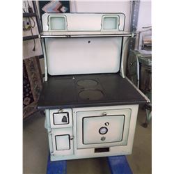 Small Montag Wood Cook Stove- 46"H X 34"W X 26"D