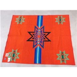 Pendleton Indian Beaver State Blanket- Sioux Star- Reversible- 80"L X 64"W