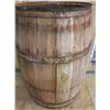 Image 3 : Old Barrel With The Sleepy Eye Mills Advertisement Decal- 34"H X 22"W