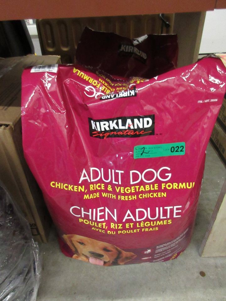 Two Bags 18.14kg Kirkland Adult Dog Food