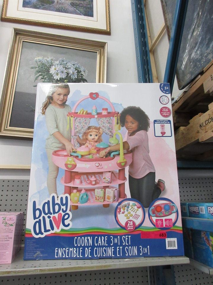 baby alive cook and care playset