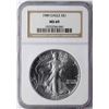 Image 1 : 1989 $1 American Silver Eagle Coin NGC MS69