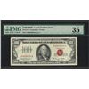 Image 1 : 1966 $100 Legal Tender Note Fr.1550 PMG Choice Very Fine 35