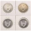 Image 2 : Lot of 2009-2012 $1 American Silver Eagle Coins
