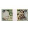 Image 1 : Lot of (25) Iraqi 25 Dinars Saddam Hussein Notes