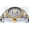 Image 5 : Rolex Ladies Two Tone 14K MOP Diamond Lugs Datejust Watch