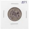 Image 1 : 1877 Seated Liberty Quarter Coin