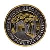 Image 2 : .999 Silver Foxwoods Resort Rhode Islands Casino $10 Limited Edition Gaming Toke