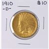 Image 1 : 1910-D $10 Indian Head Eagle Gold Coin