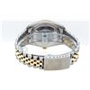 Image 5 : Rolex Men's Two Tone 14K Black Diamond 36MM Datejust Wristwatch