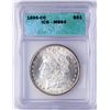 Image 1 : 1890-CC $1 Morgan Silver Dollar Coin ICG MS64