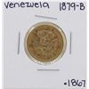 Image 1 : 1879-B Venezuela 20 Bolivar Gold Coin