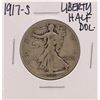 Image 1 : 1917-S Walking Liberty Half Dollar Coin