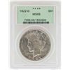 Image 1 : 1922-D $1 Peace Silver Dollar Coin PCGS MS65