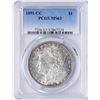 Image 1 : 1891-CC $1 Morgan Silver Dollar Coin PCGS MS63