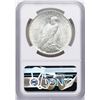 Image 2 : 1927-D $1 Peace Silver Dollar Coin NGC MS61