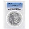 Image 1 : 1881-O $1 Morgan Silver Dollar Coin PCGS MS62