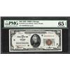 Image 1 : 1929 $20 Federal Reserve Bank Note Chicago Fr.1870-G PMG Gem Uncirculated 65EPQ