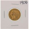 Image 1 : 1908 $5 Indian Head Half Eagle Gold Coin