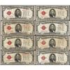 Image 1 : Lot of (8) 1928 $5 Legal Tender Notes