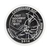 Image 1 : 2016 5oz Silver ATB Cumberland Gap Kentucky Silver Coin