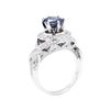 Image 4 : 14KT White Gold 4.10 ctw Sapphire and Diamond Ring