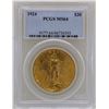 Image 1 : 1924 $20 St. Gaudens Double Eagle Gold Coin PCGS MS64