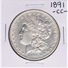 Image 1 : 1891-CC $1 Morgan Silver Dollar Coin