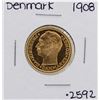 Image 1 : 1908 Denmark Frederick VIII 20 Kroner Gold Coin