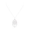 Image 2 : 14-18KT White Gold 2.06 ctw Diamond Pendant & Chain